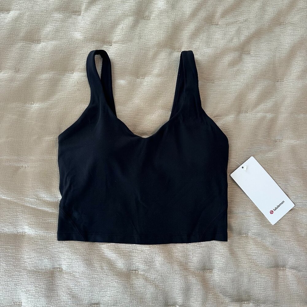 NWT lululemon Align Tank Top Black Size 6
